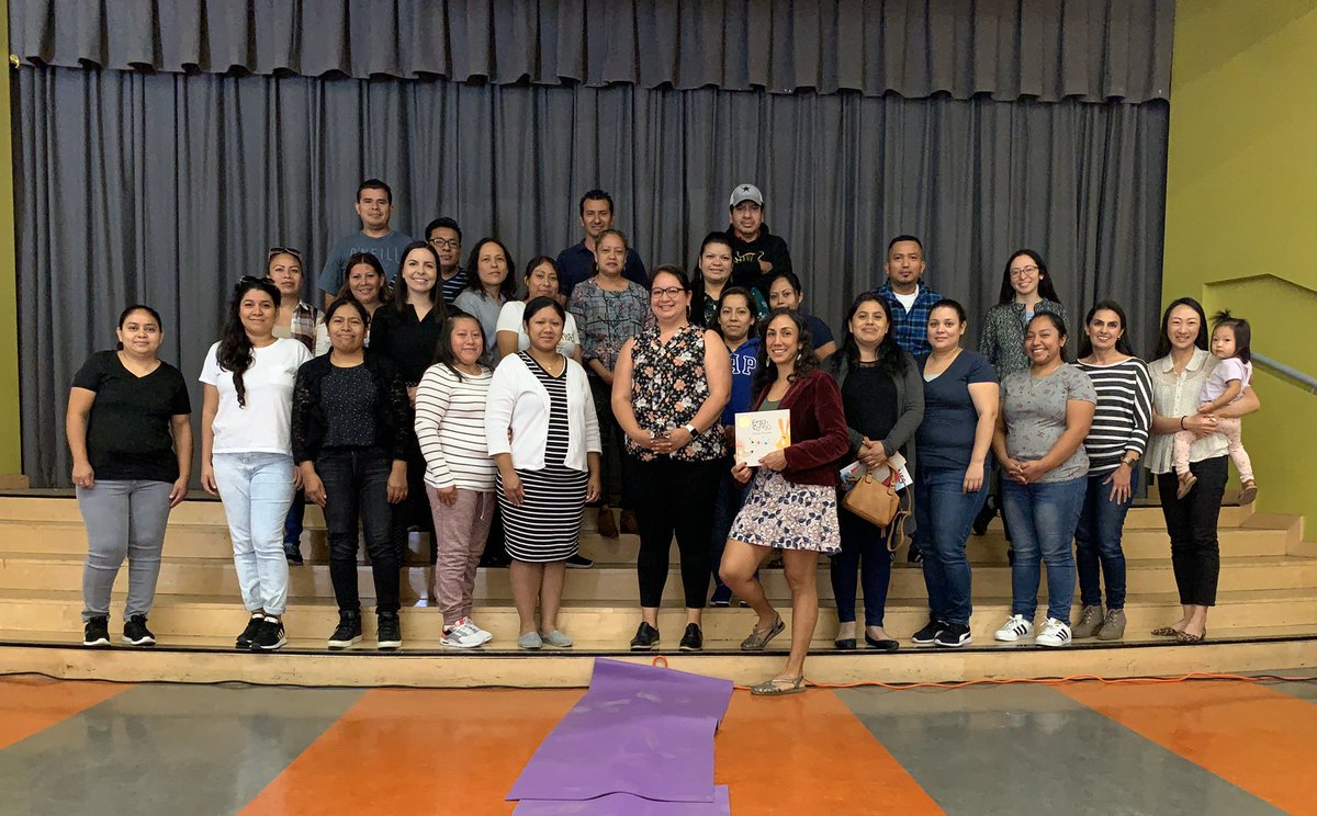 Annual conchas con los padres meeting and council with our parents from our Spanish One Way Immersion Program. Celebrating our bilingual community! #ASGE #BilingualEducation #ParentEngagement