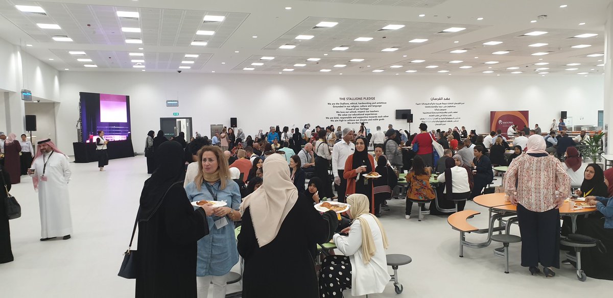 MMehdiB's tweet image. A wonderful crowd in a great venue.
#Professional_learning is celebrated today at Qatar Academy AlWakra.
Starting soon...
@EDI_QF #step2019 @QF