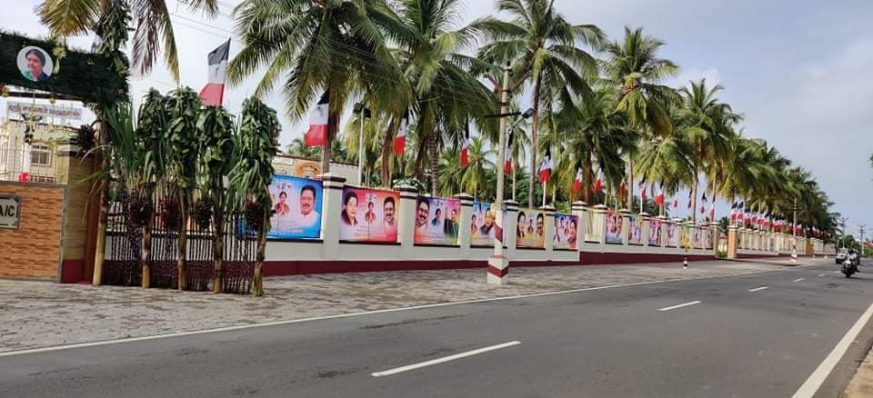KKannanAMMK's tweet photo. மக்கள் செல்வர் அவர்களின் வருகைக்காக காத்திருக்கும் பிரம்மாண்ட அரங்கம்...
#TTVinதிருப்பூர் https://t.co/jH4qn3avxd