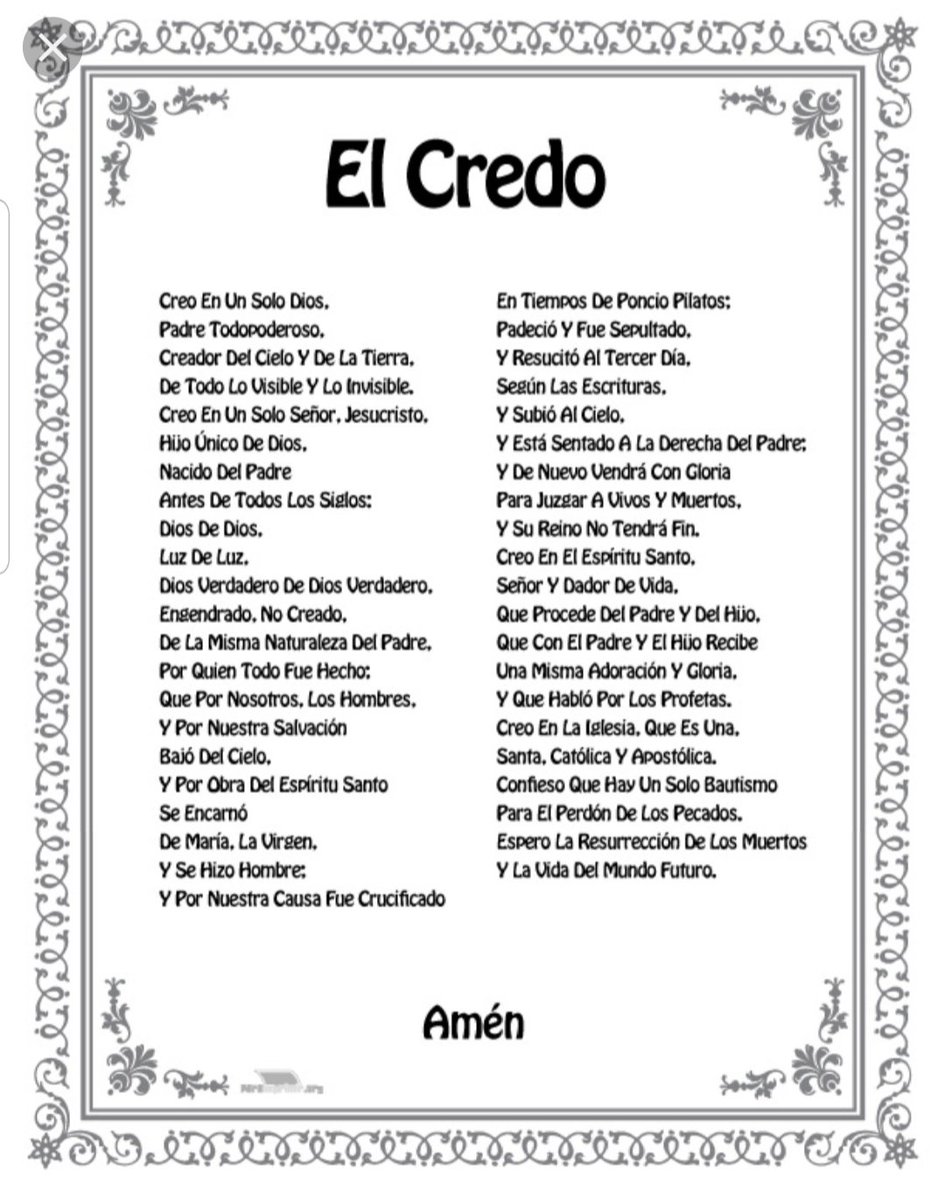 Actualizar 32+ imagen padre nuestro y el credo