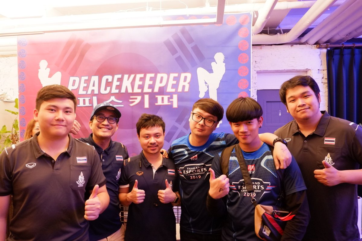 thaiesports's tweet image. นักกีฬาอีสปอร์ต เกมส์เทคเค่น7ทีมขาติไทยพร้อมแล้ว..ในภารกิจแคมป์ทีมชาติกับการแข่งขันกับยอดฝีมือที่เกาหลีใต้ #TESF #SEAGames2019 #ESWC2019