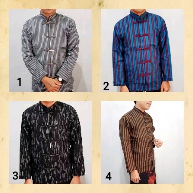 akal_karim's tweet photo. Saya menjual Surjan lurik... seharga Rp160.000. Dapatkan produk ini hanya di Shopee! https://t.co/UT7cDIHrSZ #ShopeeID https://t.co/dl9gAoIQh3