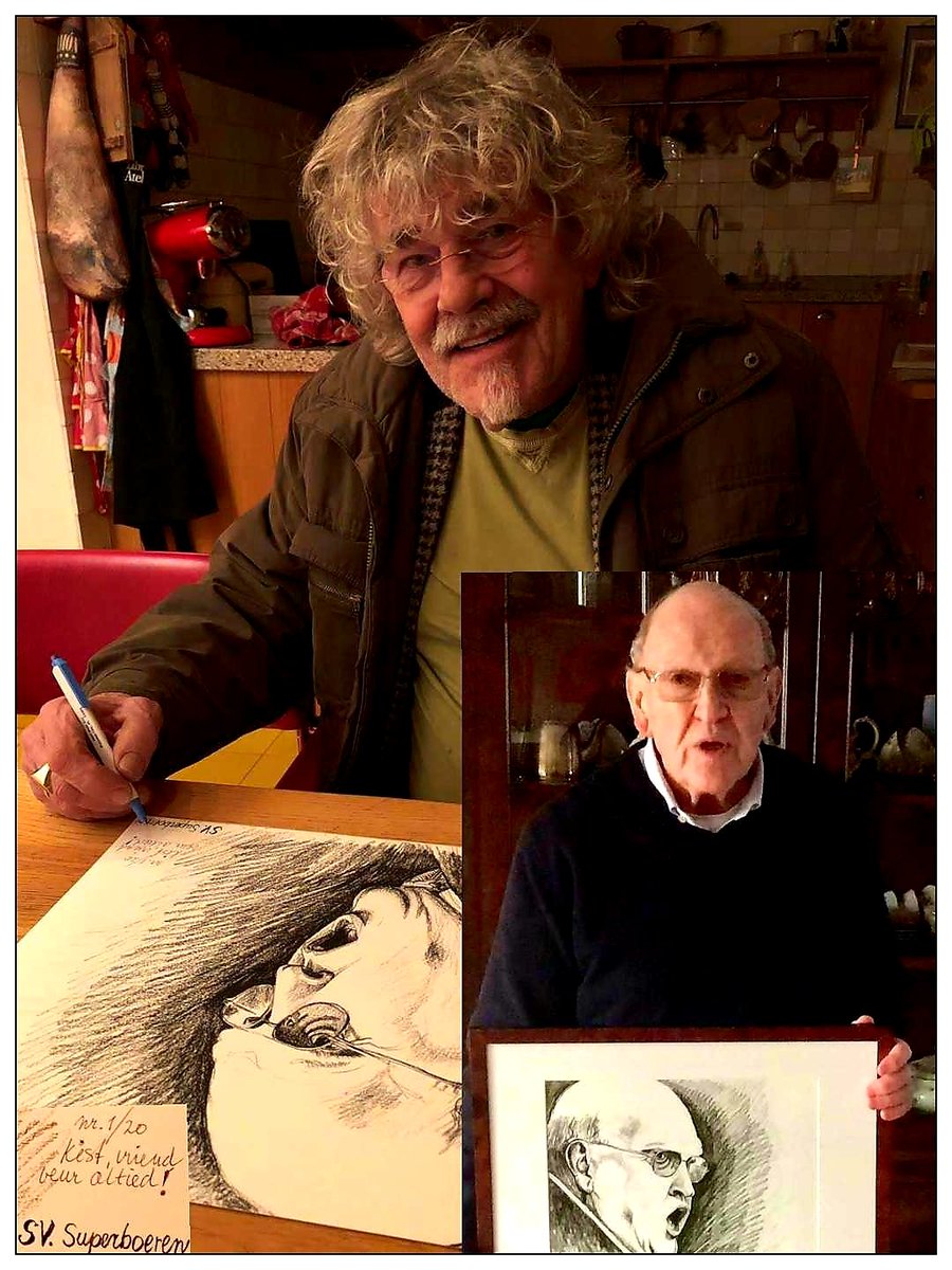 Bemachtig ook zo'n fraaie schets van held Simon Kistemaker gemaakt door Bennie Jolink, én ontmoet beide heren op 13 november in de supporterskantine!

Een heus topstuk en absoluut collectors item, te koop voor € 100,- bij <a href="/superboerennl/">Superboeren.nl</a> 👇🏻

superboeren.nl/news/3752-benn…

#OldiesDTC