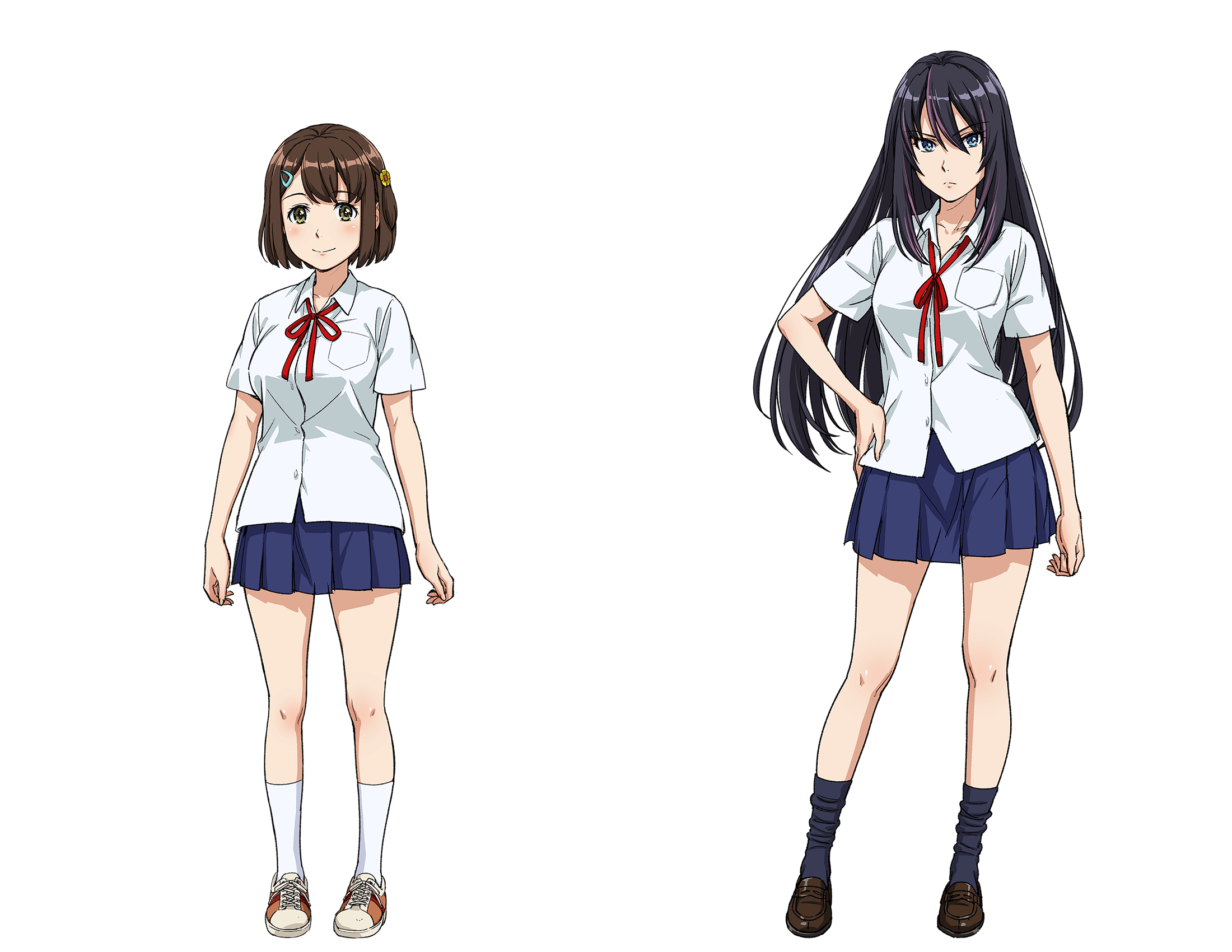 ローファーbot Auf Twitter イラスト 神田川jet Girls キャラクター立ち絵 キャラクターデザイン 鳴子ハナハル T Co Txotwkseeo Twitter