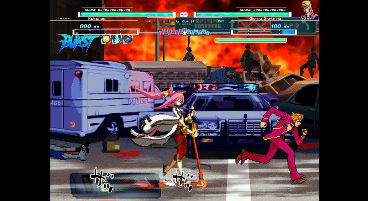 Mr Giang I Don T Know Why I Laugh At This Too Much Blazblue Jojo Fgc Mugen