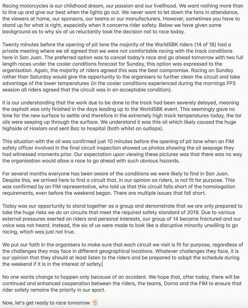 Chaz Davies tweet media