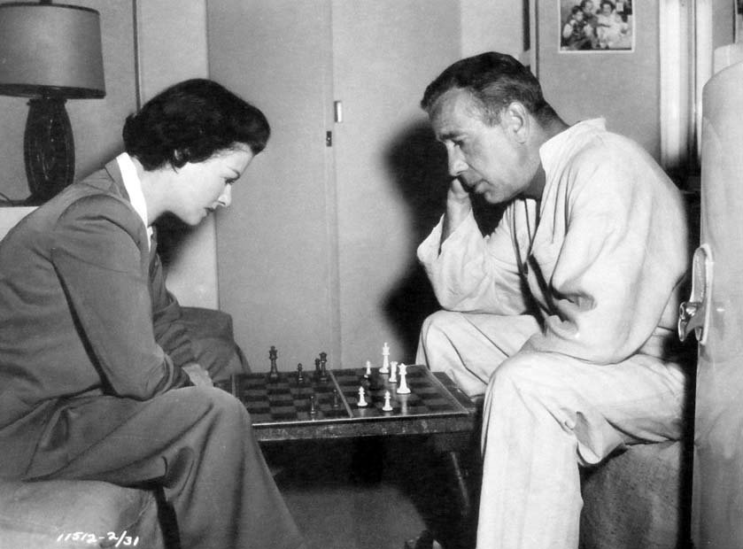 Humphrey Bogart was a master-level chess player and a tournament