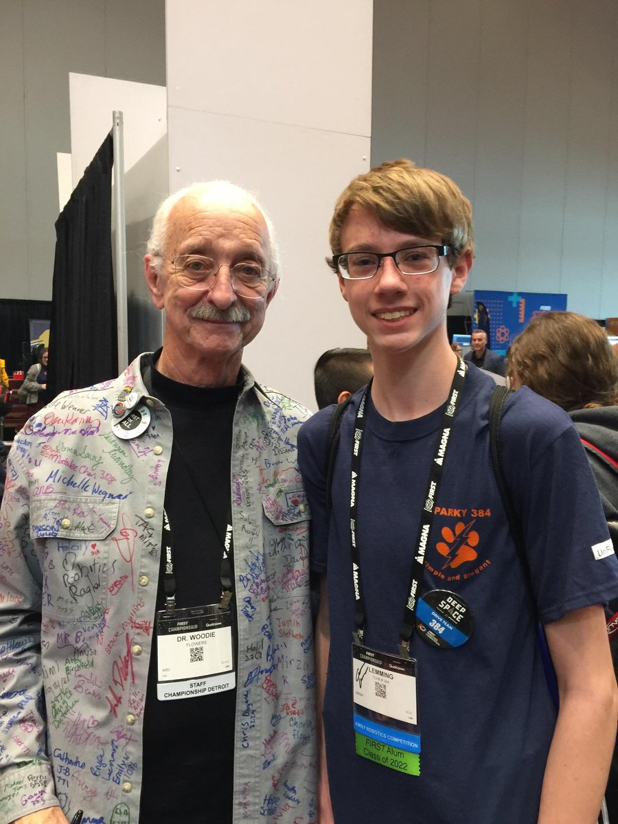 Absolutely devastated to hear about the death of Woodie Flowers. Our hearts and support go out to the Flowers family during during these trying times... Long may he be remembered, and long may his messages live.
#WoodieFlowers