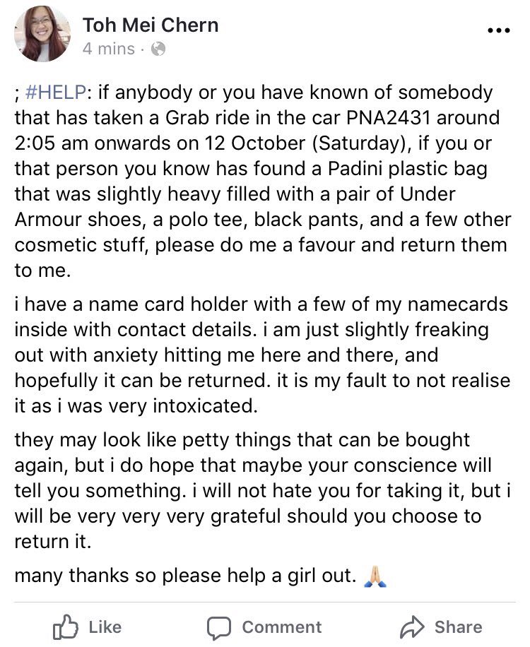 cherniemei's tweet image. i know it is one in a million chances, but i am trying to calm my heart and mind before accepting that it might be gone forever due to my fucking carelessness and intoxication problem. 

#missingitems