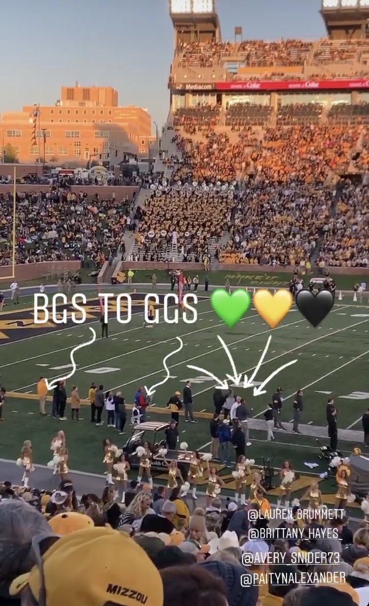 Always so proud of our BGs when they leave RB! #watchthemfly 💚🐻💛 #bg2gg