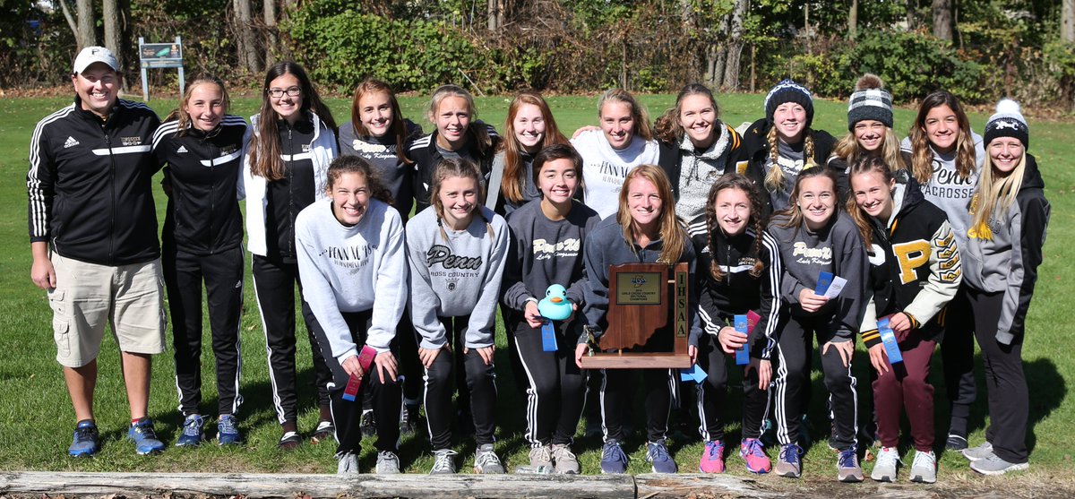 The_Pennant's tweet image. Penn's Brooke Neal won an @IHSAA1 individual Sectional Championship in Cross Country on Saturday morning, &amp;amp; helped the Kingsmen win the team title, and helped Penn win an @IHSAA1  Sectional Championship in Girls Soccer Saturday night. #twotitlesoneday