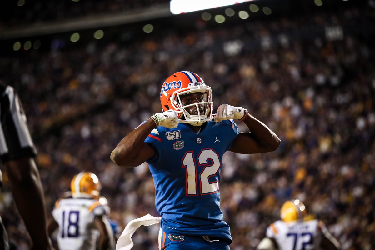 GatorsFB's tweet photo. .@vanjefferson12 AGAIN!

TOUCHDOWN #Gators! https://t.co/VUmFfH2PdP