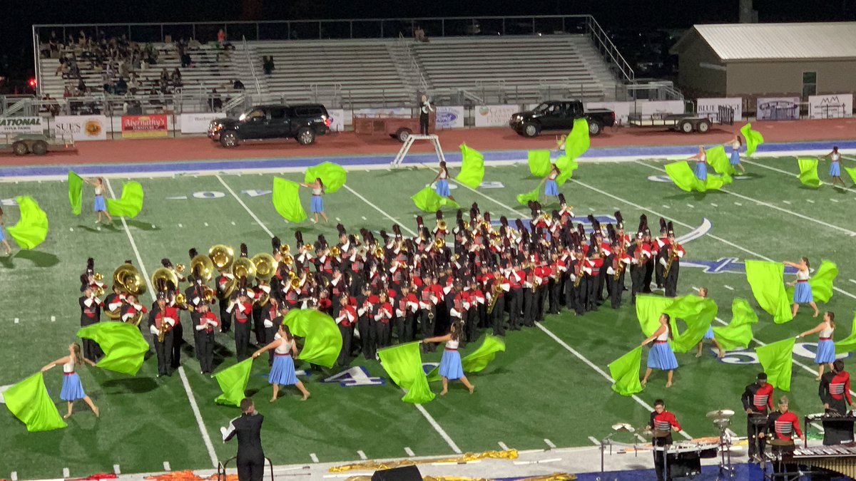 STRAIGHT SUPERIORS for the Cherokee Band of Warriors at the Blue Ridge Mountain Marching Festival! <a href="/chsbow/">Cherokee High School Band of Warriors</a>