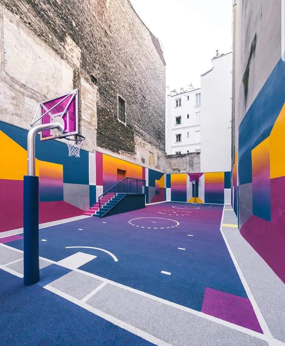 PlaytopNZ on Twitter: "Check out Playtop Nike Grind safer surfacing at a basketball at Rue Duperre in Paris, between two buildings! Colour mixed to your specifications https://t.co/hH1sX6oxsM https://t.co/raun1UMbH2 0800752986 andy ...