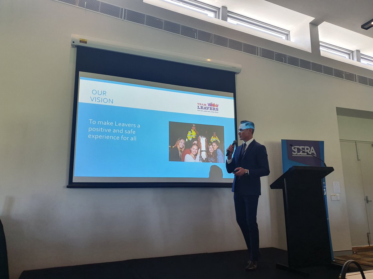 Leavers WA Project Manager, Clint Browning, sharing the vision, goals and support strategies to help school leavers celebrate! <a href="/LeaversWA/">Leavers WA</a> #leaverswa #schoolies #schoolleavers