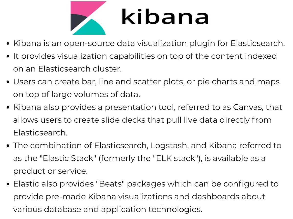 DigitalogyCorp's tweet image. Kibana
#kibana #elasticsearch #elasticsearchcluster #programming #coding #programmer #developer #javascript #code #technology #python #html #java #coder #tech #css #webdeveloper #software #computerscience #webdevelopment #webdesign #php #linux #codinglife #computer