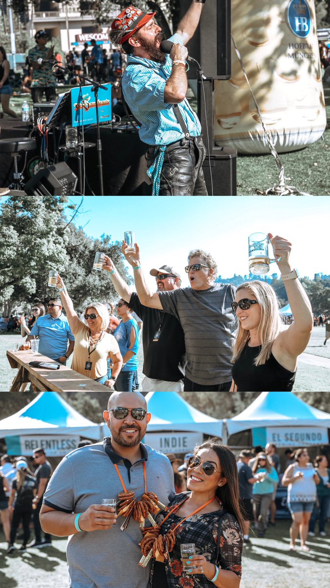 Another amazing year of #CRAFTOBERFESTLA!🍺 Thank you to all who came out to celebrate today with great beer, amazing people and fantastic friends! See you next year! PROST! 🍺