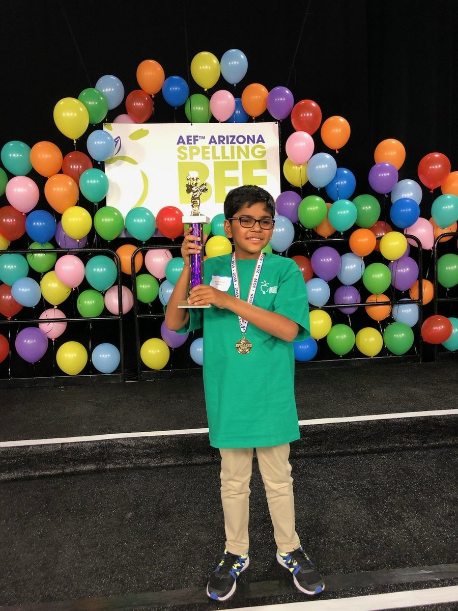 azedfoundation's tweet photo. Did you know that Arizona has one of the highest spelling bee participation rates in the United States? The Arizona Spelling Bee has over 750 schools registered and counting! #BeeYouSoon #AEF #ArizonaLiteracy #SpellingBeeBuzz https://t.co/gZzLKbdIwe