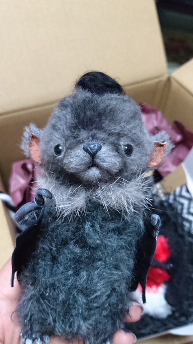 コボリサヤカさま コウモリ コボリサヤカ コウモリ テディベア かみしめ