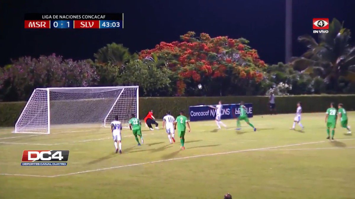 elgraficionado's tweet photo. #ESAMS| DESCANSO VIDEO: La selección vence 0-1 a Montserrat. Este fue el gol de Roberto Domínguez. https://t.co/zJi18t7Tvf https://t.co/8KjPXieYAZ