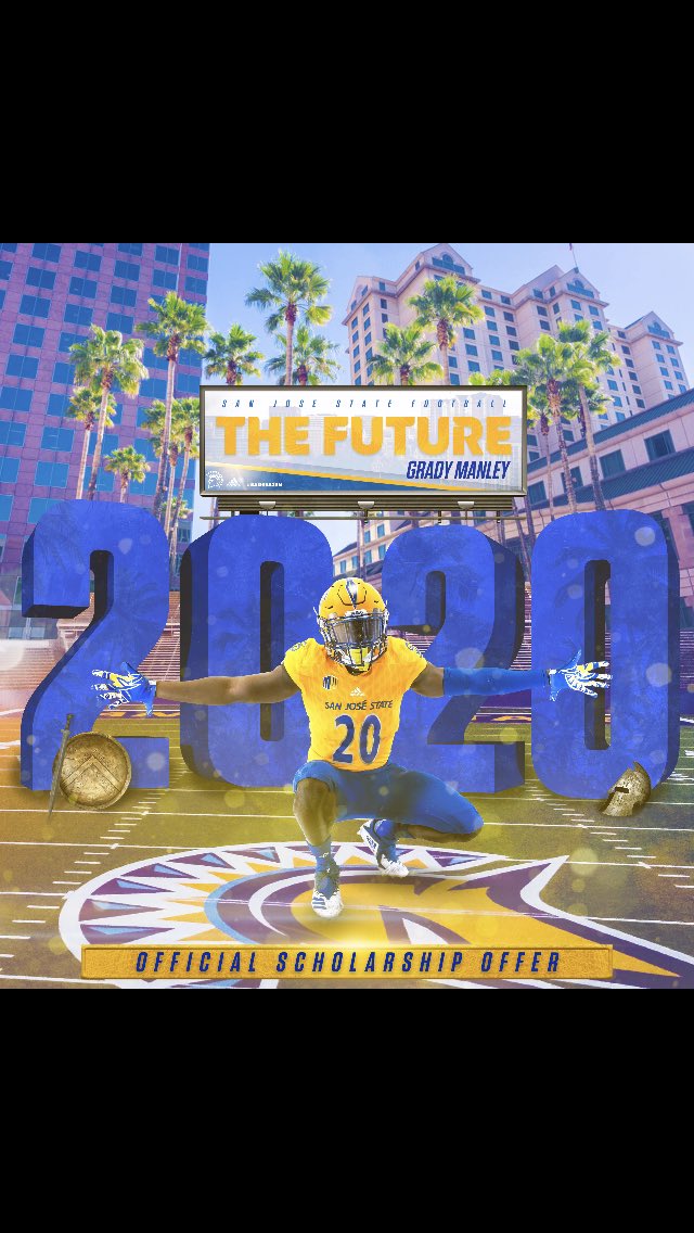#AGTG I'm blessed to receive my first offer from San Jose State. Big thanks to @CoachJA_ &amp; <a href="/Coach_Seumalo/">Joe Seumalo</a> for recruiting me &amp; my DL coach <a href="/dlinevids1/">DLineVids</a> for all his help! <a href="/BrandonHuffman/">Brandon Huffman</a> <a href="/SacBee_JoeD/">Joe Davidson</a> <a href="/ZebraFootball14/">Lincoln HS Football</a>