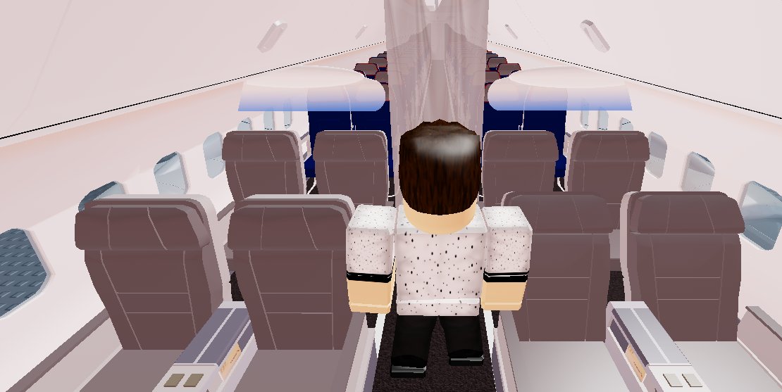 business class seat right roblox