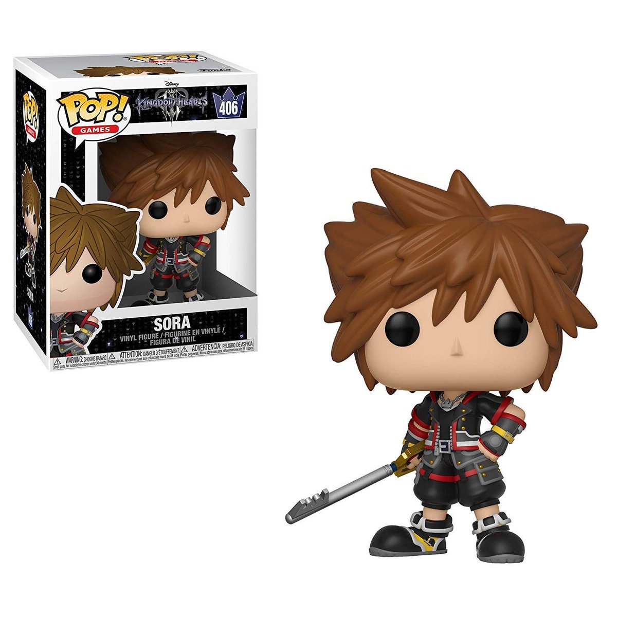 GoGoDealzz's tweet image. Funko Pop Disney: Kingdom Hearts 3 - Sora Collectible Figure, Multicolor is on sale via Amazon for only $9.47! amzn.to/2Mzs4Zv