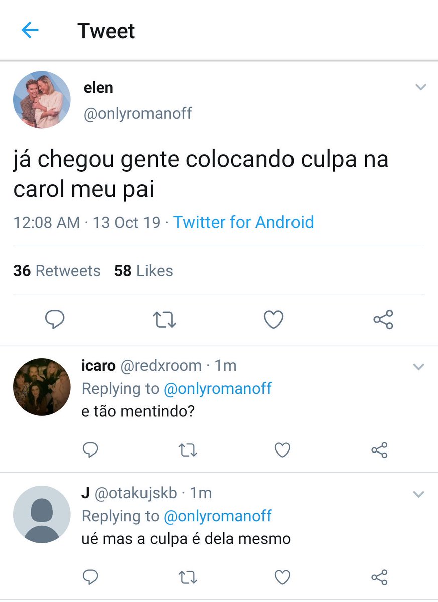 romadanvss's tweet image. 113. culpada?