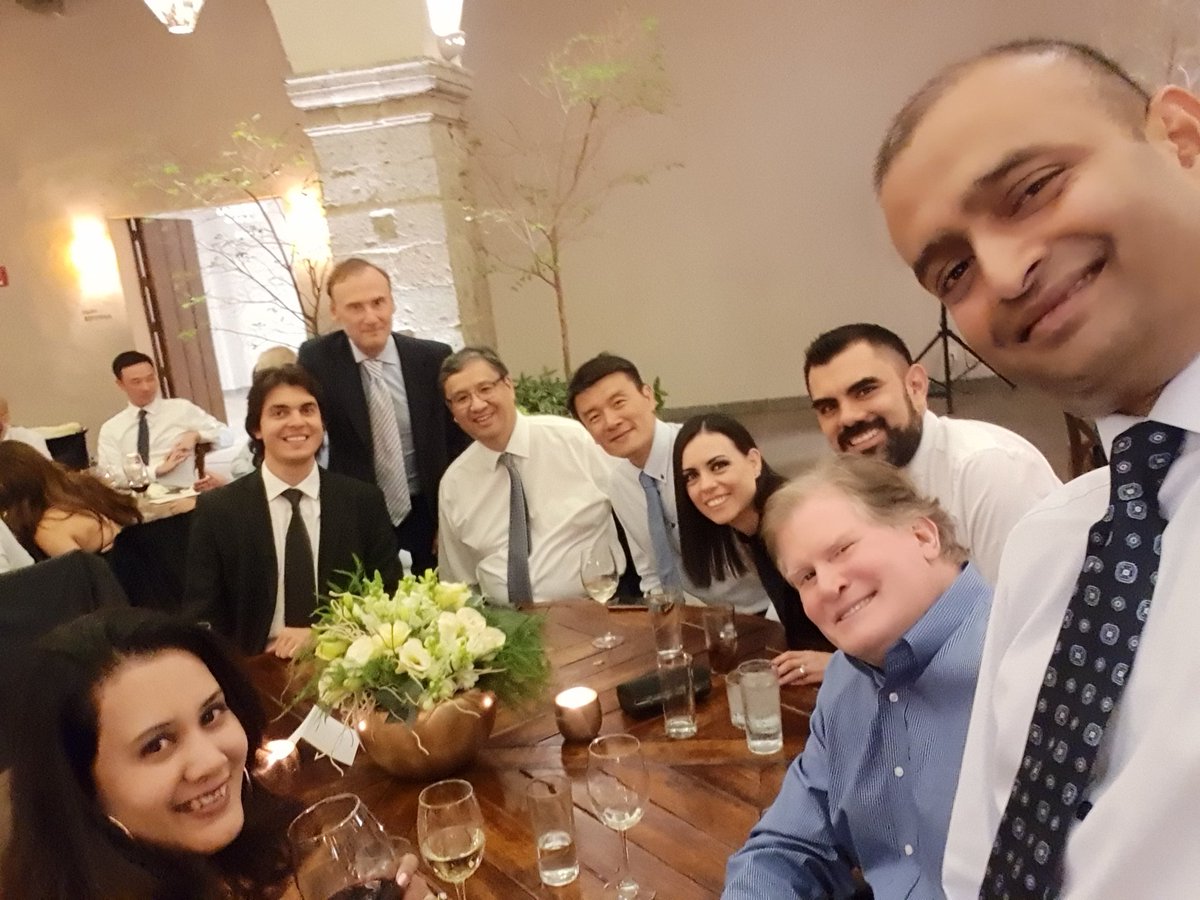 What an amazing fun end to two days of hard work at #LEIGuadalajara2019! <a href="/BarthakurAmrita/">Amrita Barthakur 💃</a> and I are having a wonderful time with <a href="/LawExchangeInt/">LawExchange International</a> friends at the #GalaDinner. Thanks to the warm hospitality of our Mexican friends from <a href="/DiazIgareda/">DíazIgareda</a>