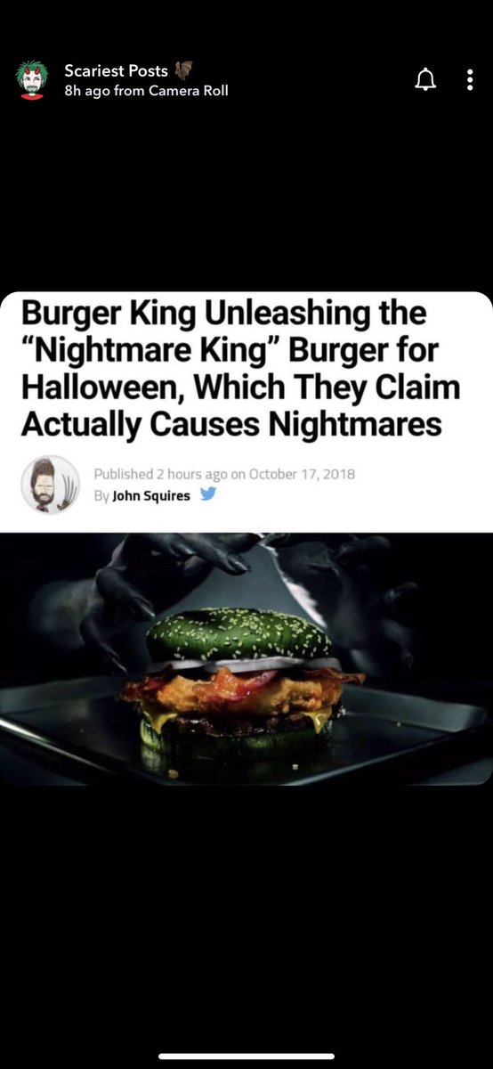 I have nightmares about eating anything from Burger King