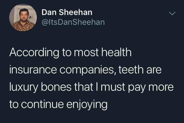 TweeSarah's tweet image. Truth.
#dentistry #OralHealth #alliedservices #health #teethchallenge