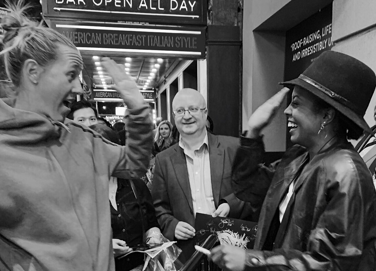 TinaBroadway's tweet image. What. A. Night. #TINABroadway #FirstPreview