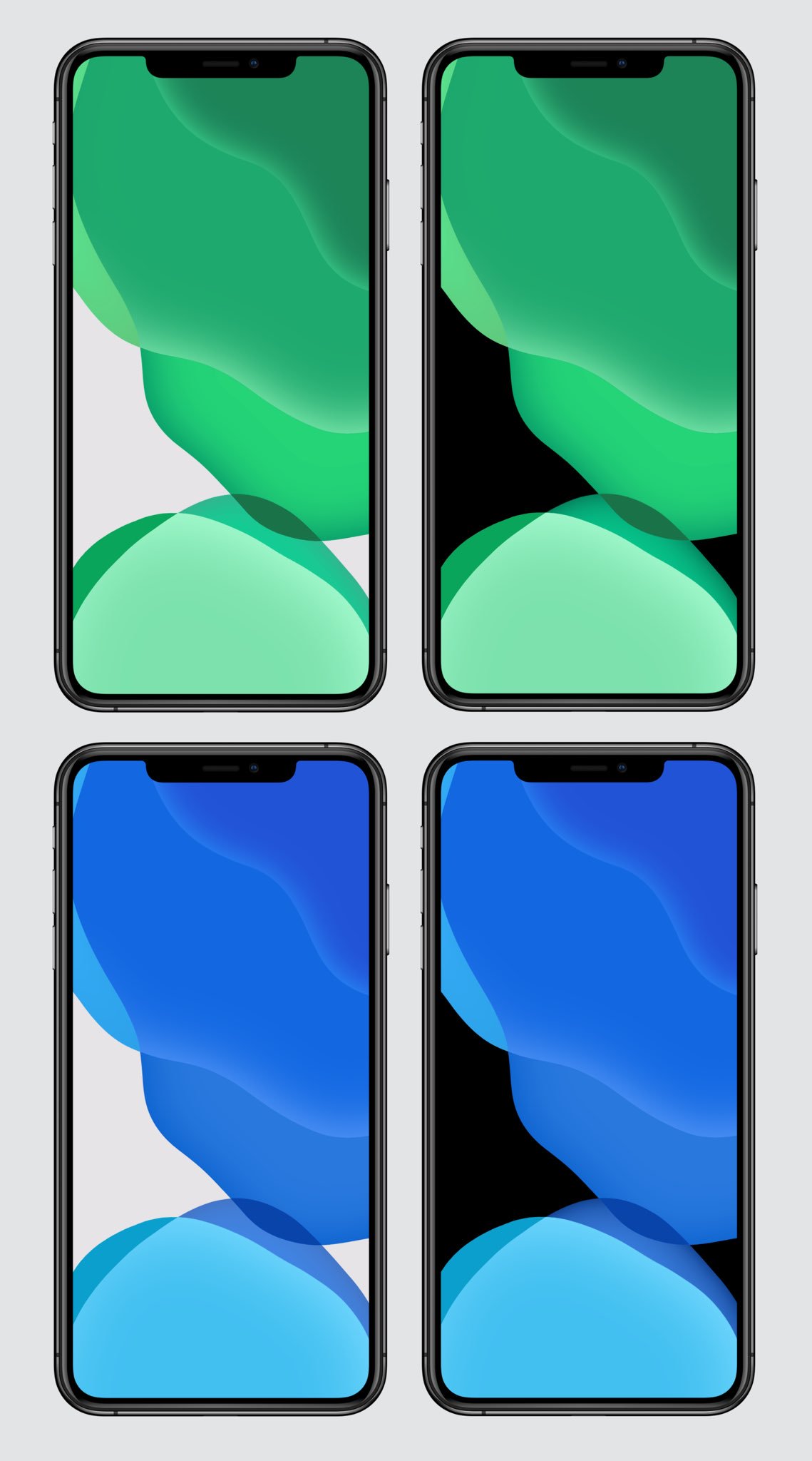 Hình nền iOS 13 màu xanh và xanh lá cây này đem lại cho người dùng một trải nghiệm thú vị trên màn hình điện thoại của bạn! Thiết kế độc đáo và đầy màu sắc của nó có thể giữ cho người dùng được tươi mới và sáng tạo trong công việc và cuộc sống của mình. Hãy khám phá ngay để cập nhật thêm nhiều hình nền đẹp cho iPhone của bạn!