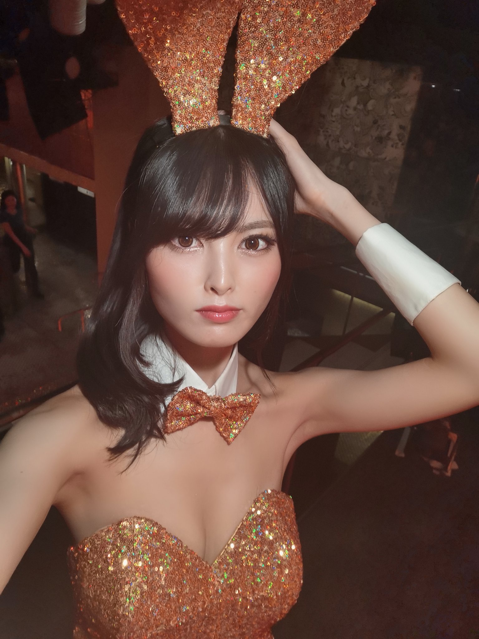 アトリエダーム/バニーガール 9号 金色 ゴールド Amazon.co.jp: バニーガール衣装 9点セット【ゴールド】S
