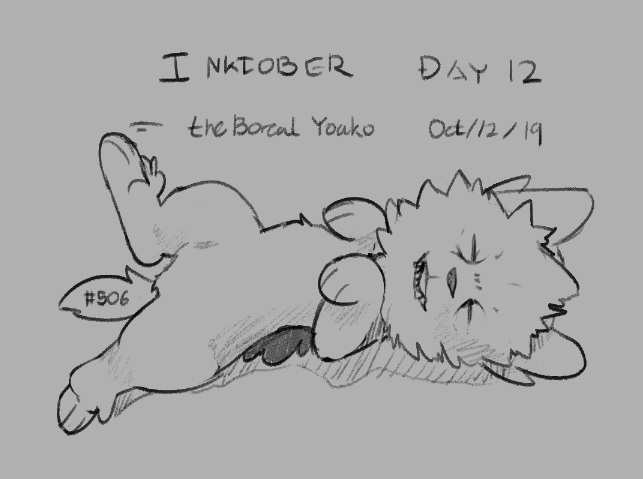 he needs you to rub his belly
#inktoberday12 #Inktober2019 #poketober2019