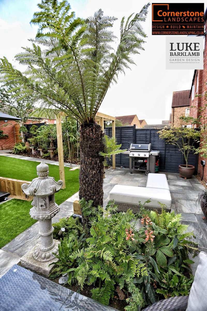 On this rainy sunday morning, looking back at some of the photos of a job in #corby we completed earlier this year.This outdoor furniture from <a href="/Bramblecrest/">Bramblecrest</a> really did complete this wonderful outdoor living area we created for our customer.  #landscaping #gardendesign #Northants