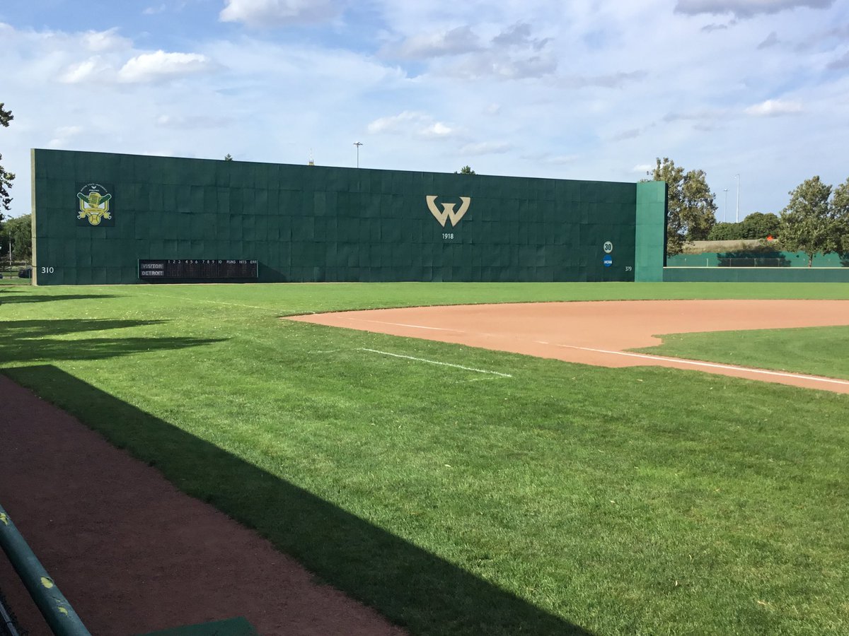 Fun to visit Ernie Harwell Field a few weeks ago home of @waynestate @waynestbaseball @WarriorAthletes