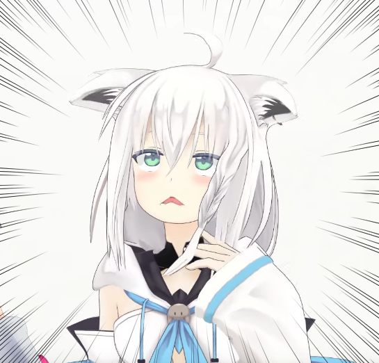 白上フブキ ホロライブ ヨメミちゃん来てくれたことが嬉しすぎて つい口がブーメランになっちゃいました W ﾉ ホロぐら