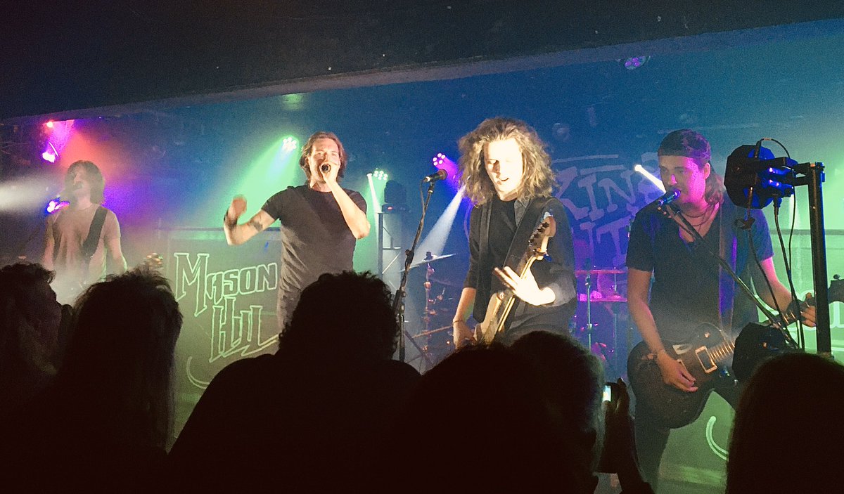 PeterCarroll10's tweet photo. Last night, @MasonHillBand made a triumphant return to Glasgow for a sold out show, a Kickstarter target smashed within 24hrs, and a run thru of the superb new songs from the upcoming album! Emotional, glorious and vindicated! #SupportNewMusic #GoToTheGigs #BacksAgainstTheWall https://t.co/unU0xRdoNF
