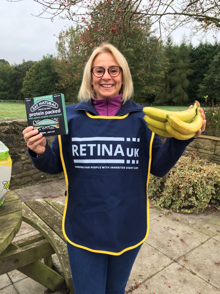 Lovely friend and #volunteer Maddie ready to cheer on and re-fuel our <a href="/RetinaUK/">Retina UK</a> #tandemcycle challengers.