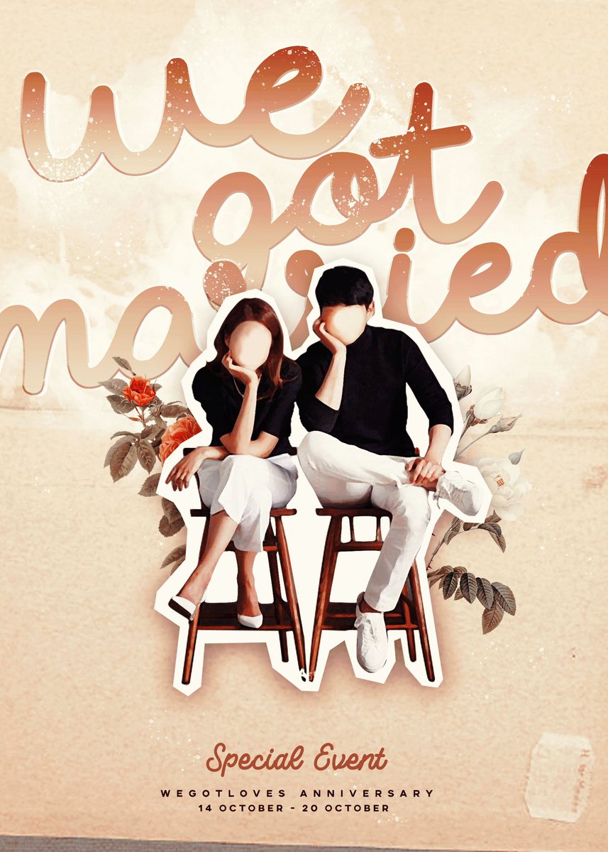 WeGotLoves's tweet photo. @WGLsBOX 🚨 WE GOT MARRIED 🚨

Buat teman-teman yang berminat untuk mengikuti We Got Married by Victoria &amp; Bona, bisa cek rules dan ketentuannya disini ya. 

📎 = https://t.co/pZryYt3jT4

Pengumuman pasangan akan dilakukan di hari Senin, 14 Oktober 2019. https://t.co/4O0IzD5zTo