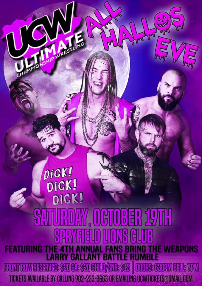 ProUcw's tweet image. Welcome to our brand new Twitter page! Make sure to follow us at @ProUcw to stay up to date with all of our future events. #MaritimeWrestling #Halifax #Moncton