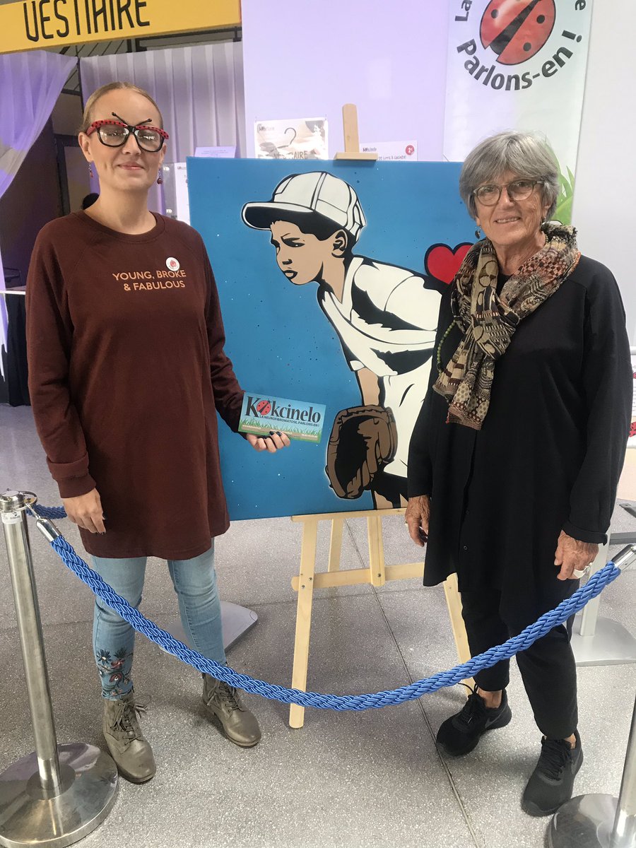 chantal_marion's tweet image. @Kokcinelo présent sur la #FoiredeMontpellier  une tombola au profit de la recherche sur la #Neurofibromatosede Type1 On gagne un tableau de #sunra #MontpellierCapitalSanté #Montpellier @Saurel_P