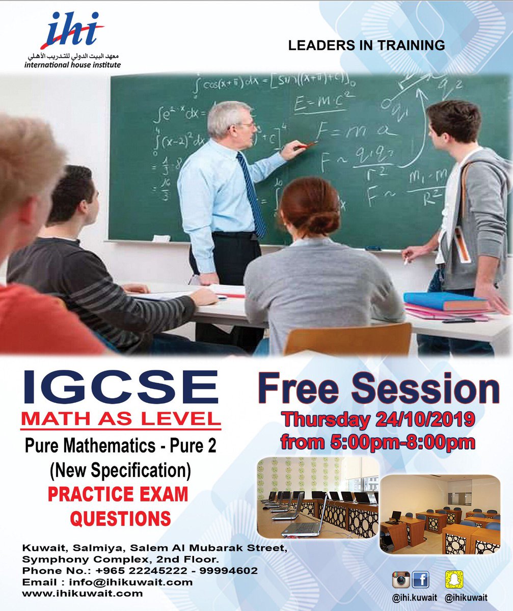 IHI_kwuait's tweet image. #igcseku
#olelve
#aslevel
#alevel
#igcse
#gcsemaths
#igcsechemistry
#ibmathematics
#privatetutor
#igcseenglish
#homeprivatetutoringservice
