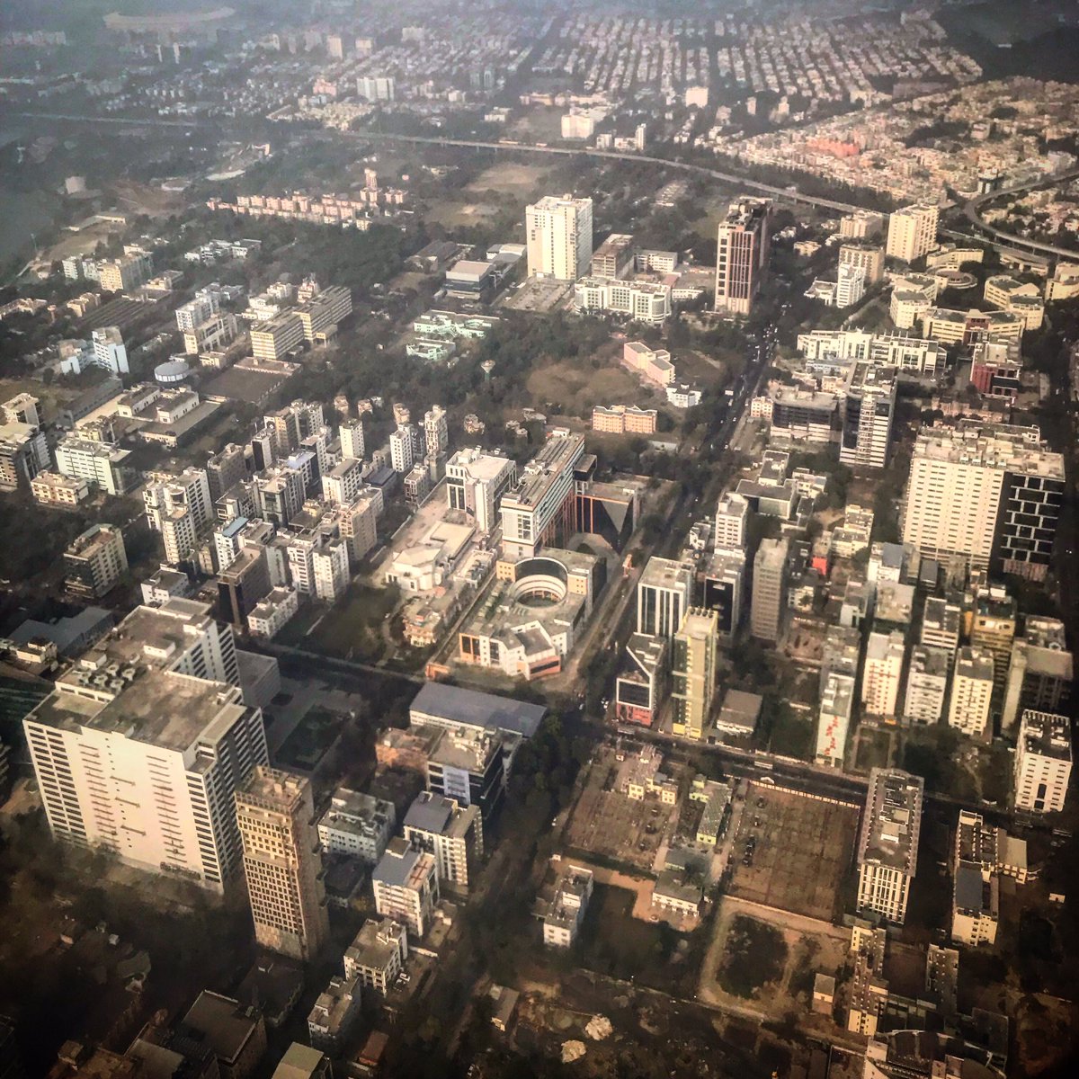 Salt Lake City or Bidhannagar, Kolkata #CitiesFromTheSky