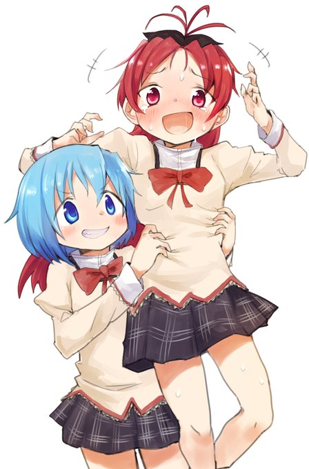 お題箱:さやかにくすぐられてめっちゃ下品に爆笑してる杏子 