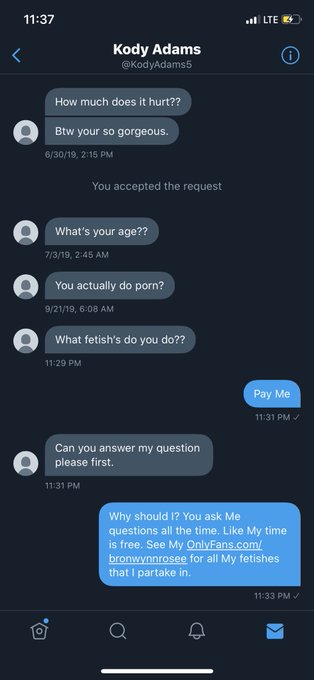 I have so many points to make here, bear with me.   1. Ignored multiple times bc you&rsquo;re clearly not a