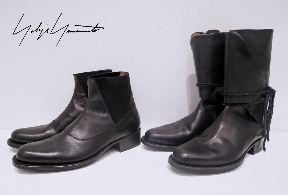 超熱 2021aw ヨウジヤマモ×cherevichkiotvichki レザーブーツ ブーツ