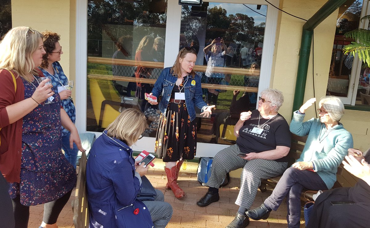 CerebralNurse's tweet image. Impromptu Twitter education session #PHPCI2019