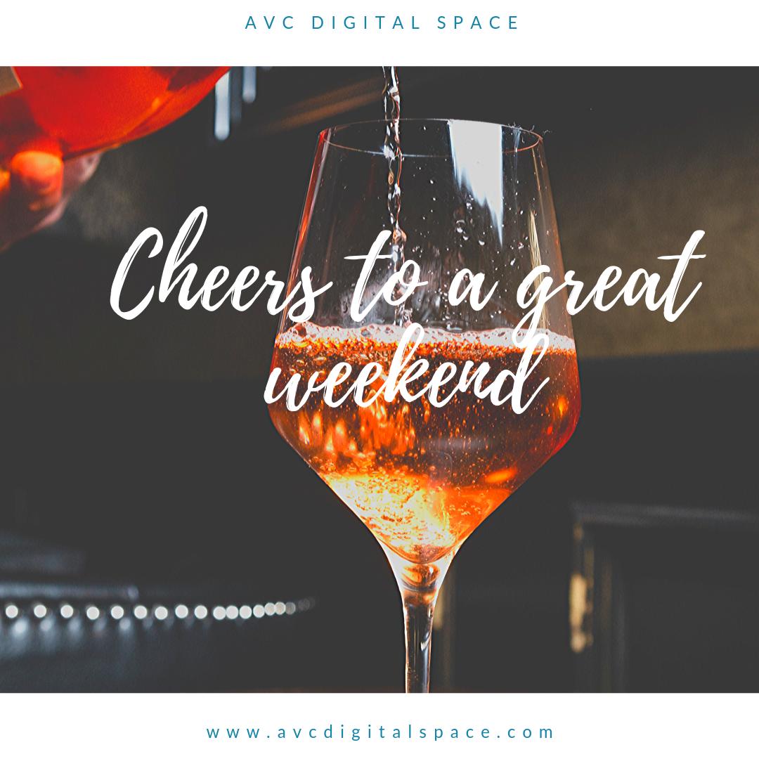 AvcSpace's tweet image. Cheers!

#weekend #familytime #enjoy #greatday #marketing #business #motivation #entrepreneur #digitalmarketing #socialmediamanagement #socialmediamarketing #life #avcdigitalspace